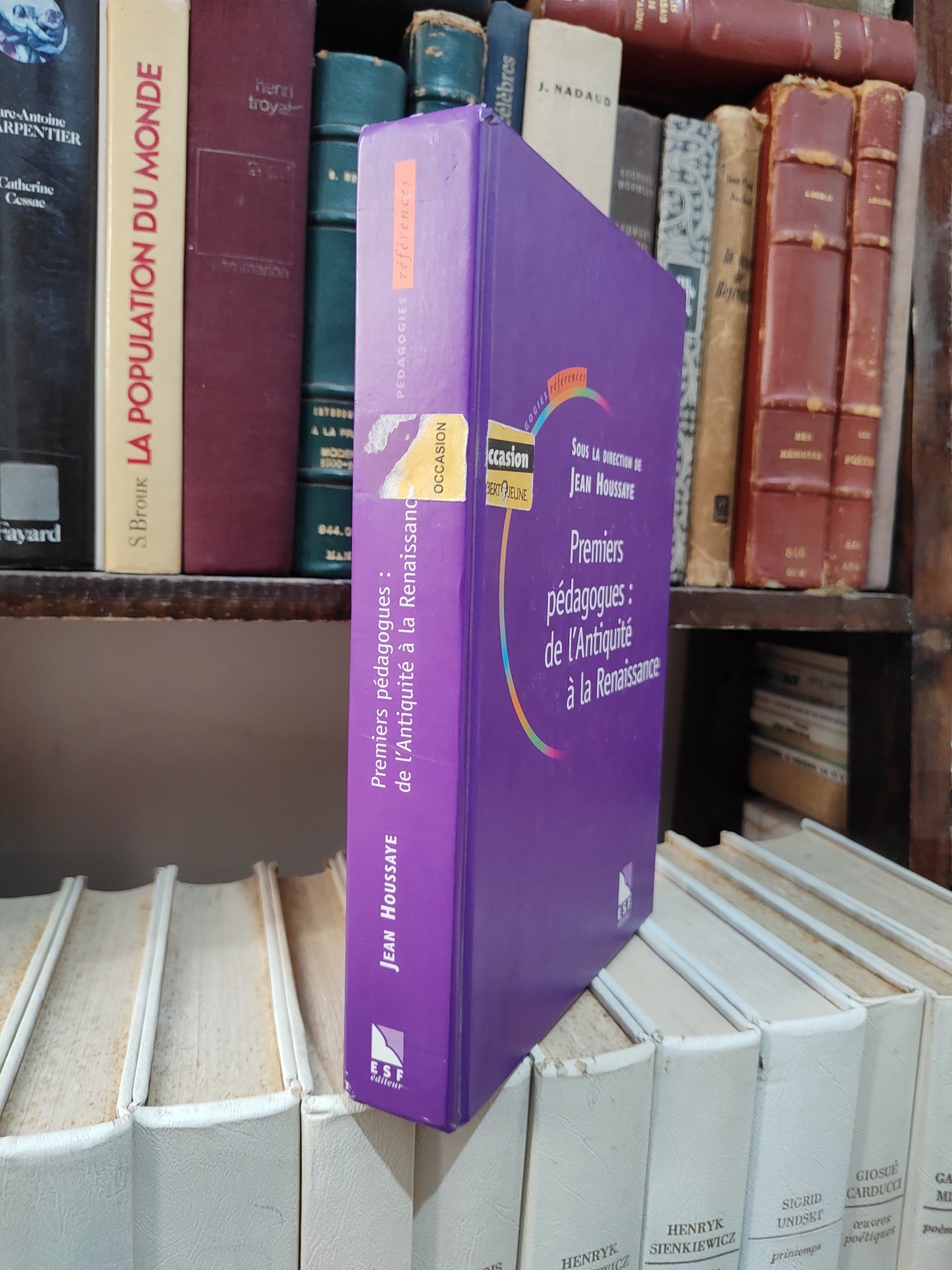 Houssaye - Premiers pédagogues : de l'Antiquité à la renaissance