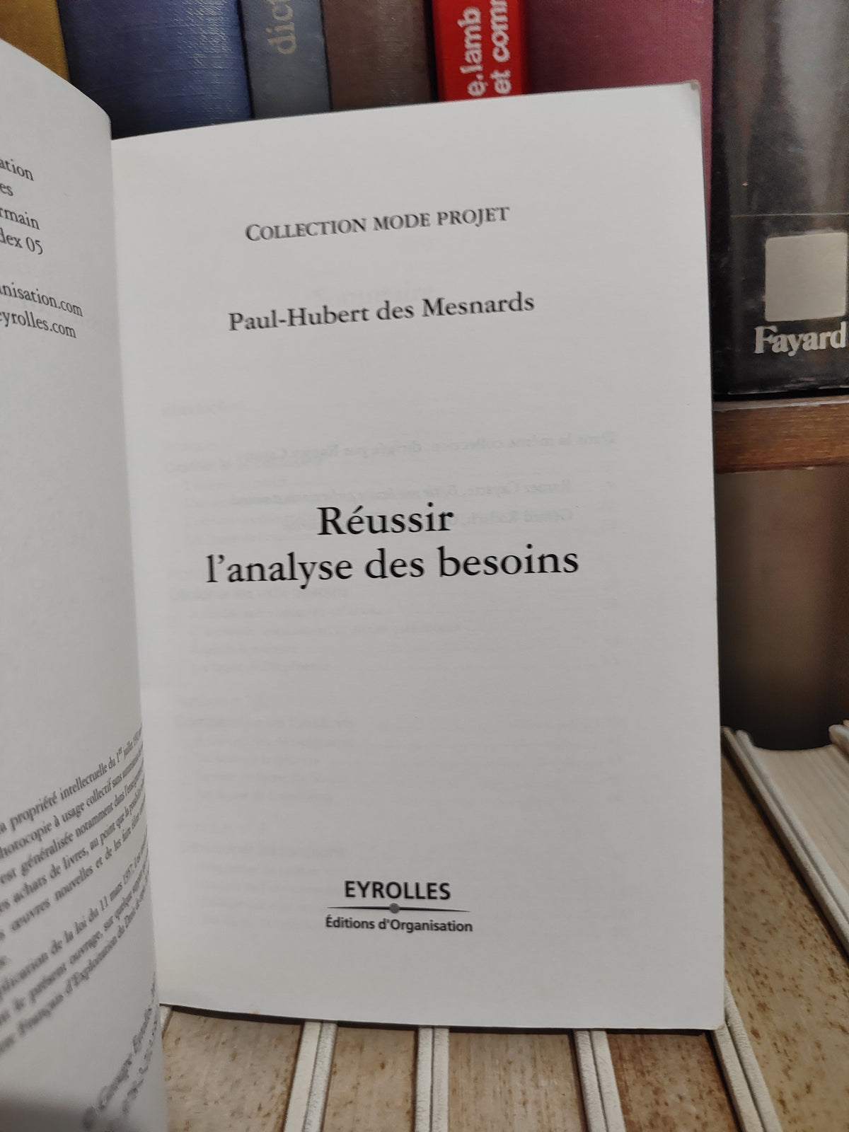 Hubert - Réussir l'analyse des besoins