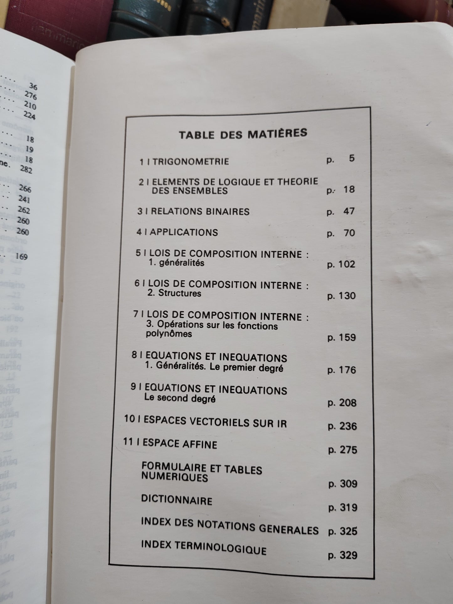 Mathématiques 5e sciences
