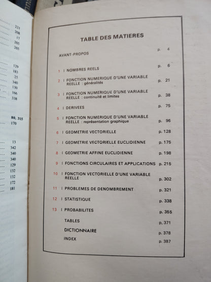 Mathématiques 6e sciences expérimentales