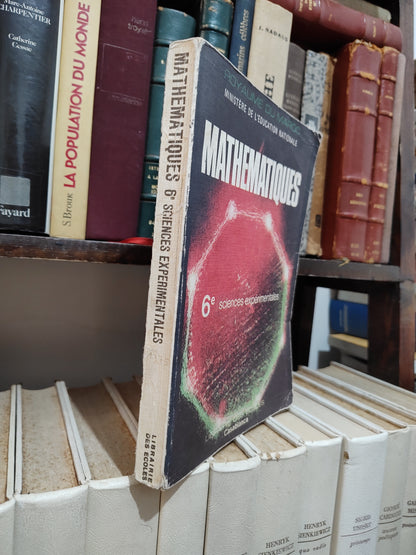 Mathématiques 6e sciences expérimentales