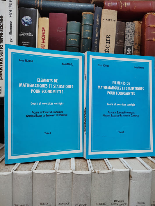 Mourij - Éléments de mathématiques et statistiques pour économistes