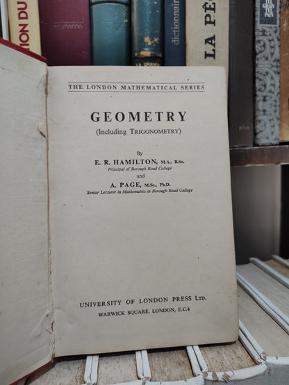 Hamilton - Geometry
