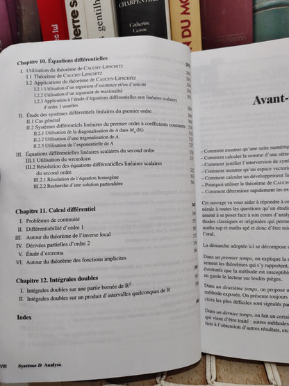 Sorosina - Système D analyse mpsi pcsi mp pc psi