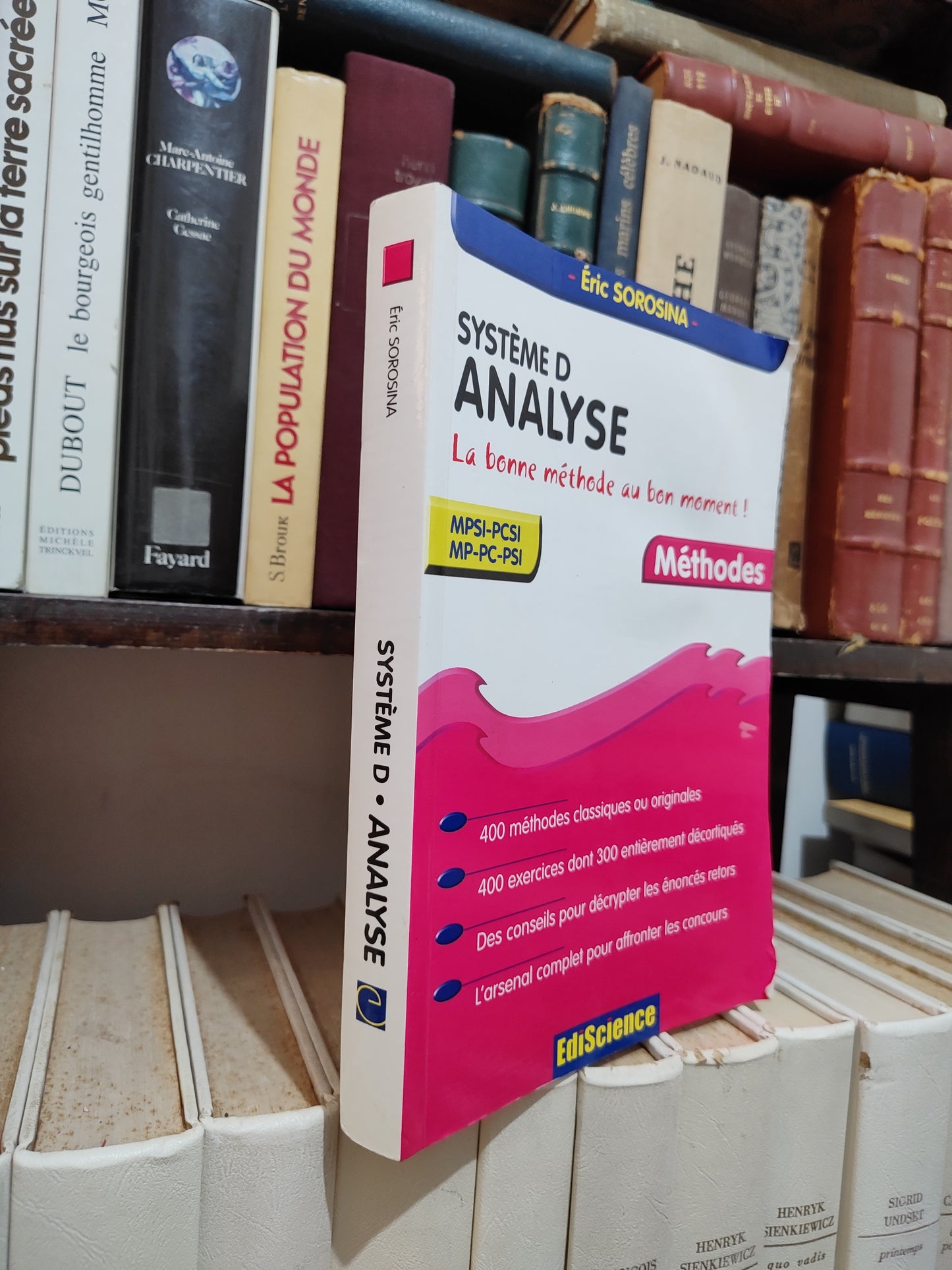 Sorosina - Système D analyse mpsi pcsi mp pc psi