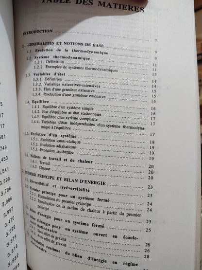 Dudeck - Thermodynamique les irréversibilités