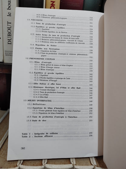 Dudeck - Thermodynamique les irréversibilités