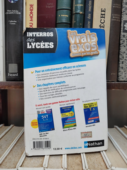 Interros des Lycées SVT Term S