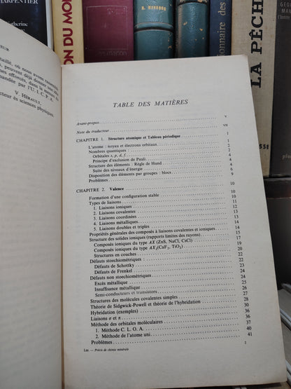Lee - précis de chimie minérale