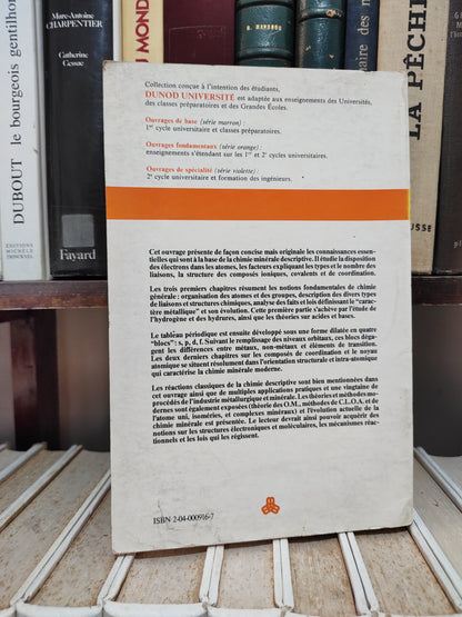 Lee - précis de chimie minérale