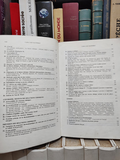 Laffite - La réaction chimique tome 1 Aspects structuraux et thermodynamiques