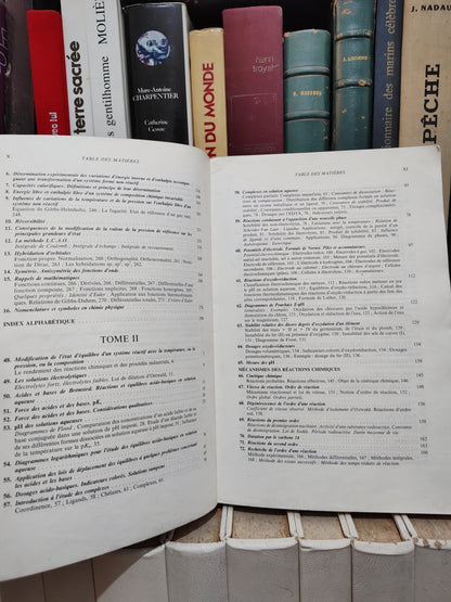 Laffite - La réaction chimique tome 1 Aspects structuraux et thermodynamiques