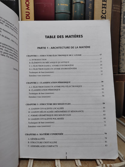 Moreau - Chimie maths sup MPSI et PTSI