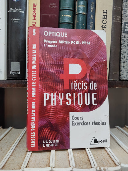 queyrel - Précis de physique optique MPSI PCSI PTSI