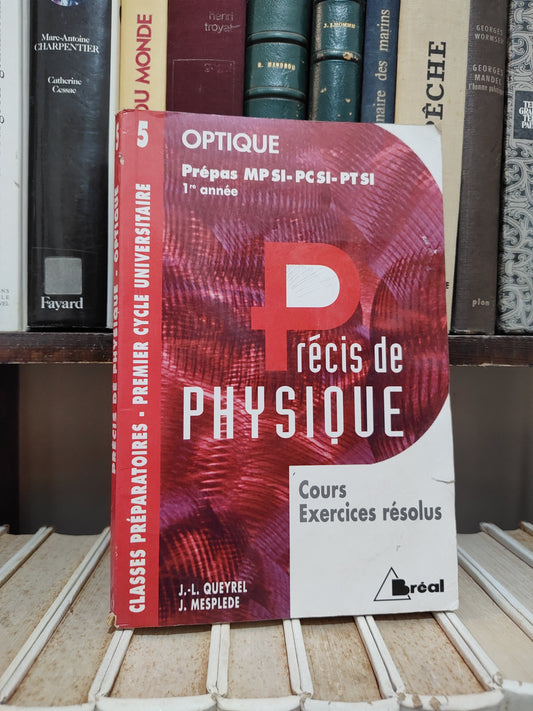 queyrel - Précis de physique optique MPSI PCSI PTSI