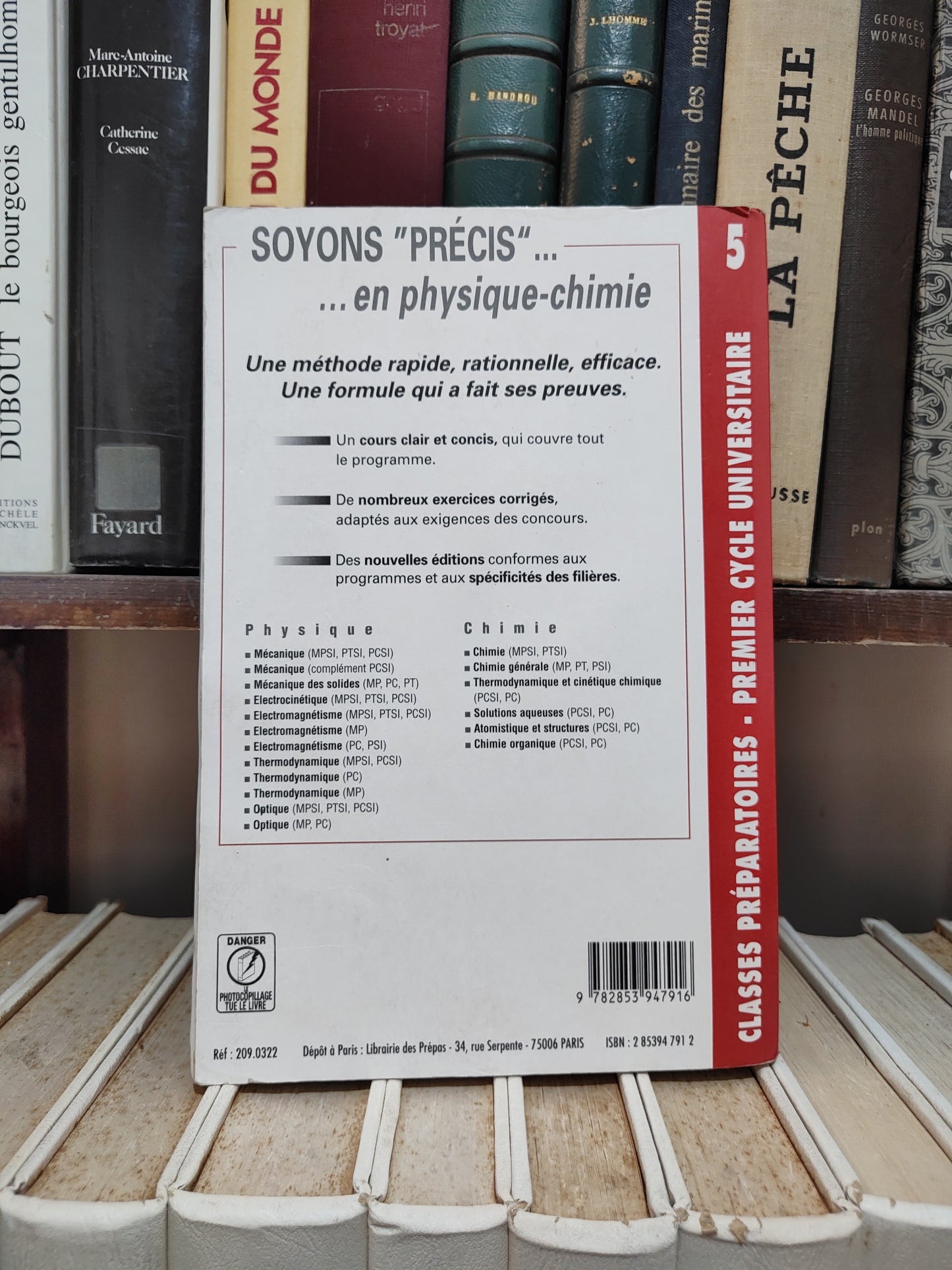 queyrel - Précis de physique optique MPSI PCSI PTSI