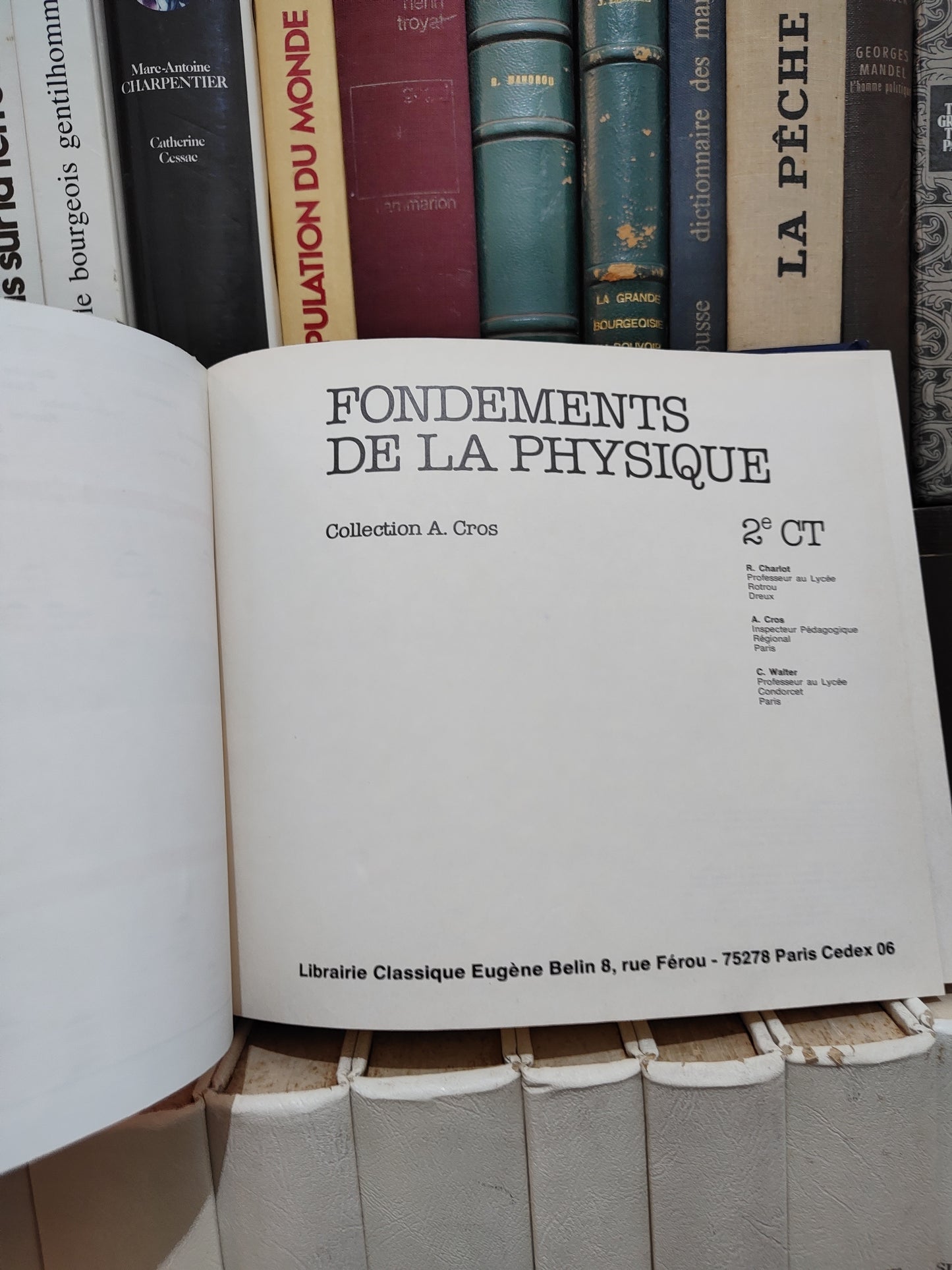 Fondements de lq physique 2e CT