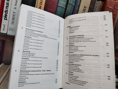 Physique chimie 7e sciences éxpérimentales