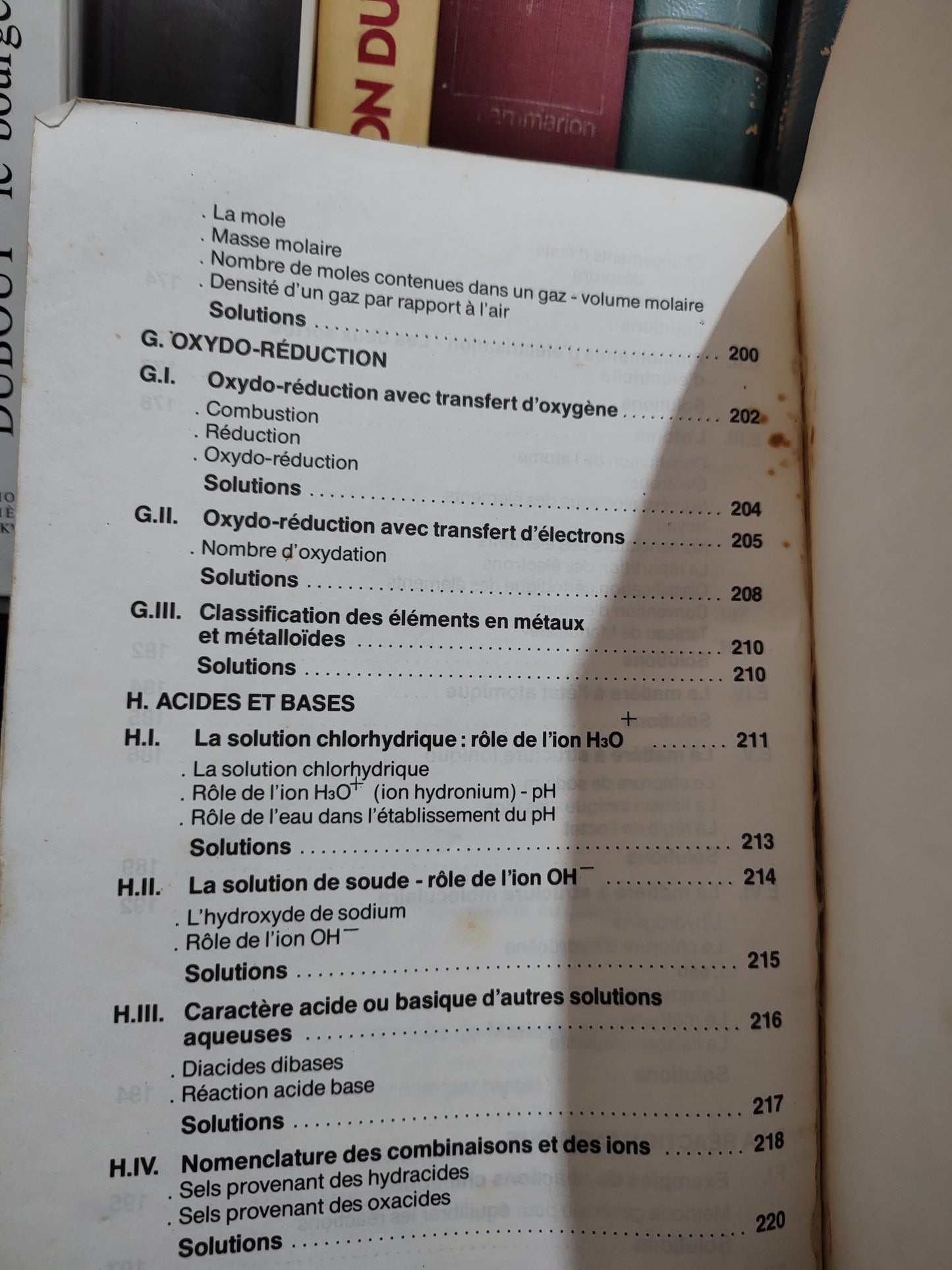 Physique chimie 5e sciences
