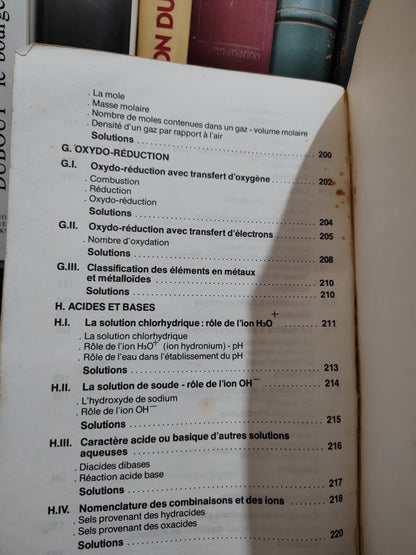 Physique chimie 5e sciences