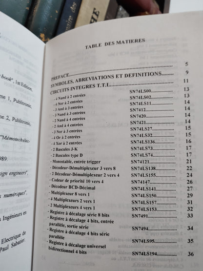 Manuel des caractéristiques des circuits intégrés