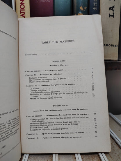 Dutreix - Biophysique des radiations