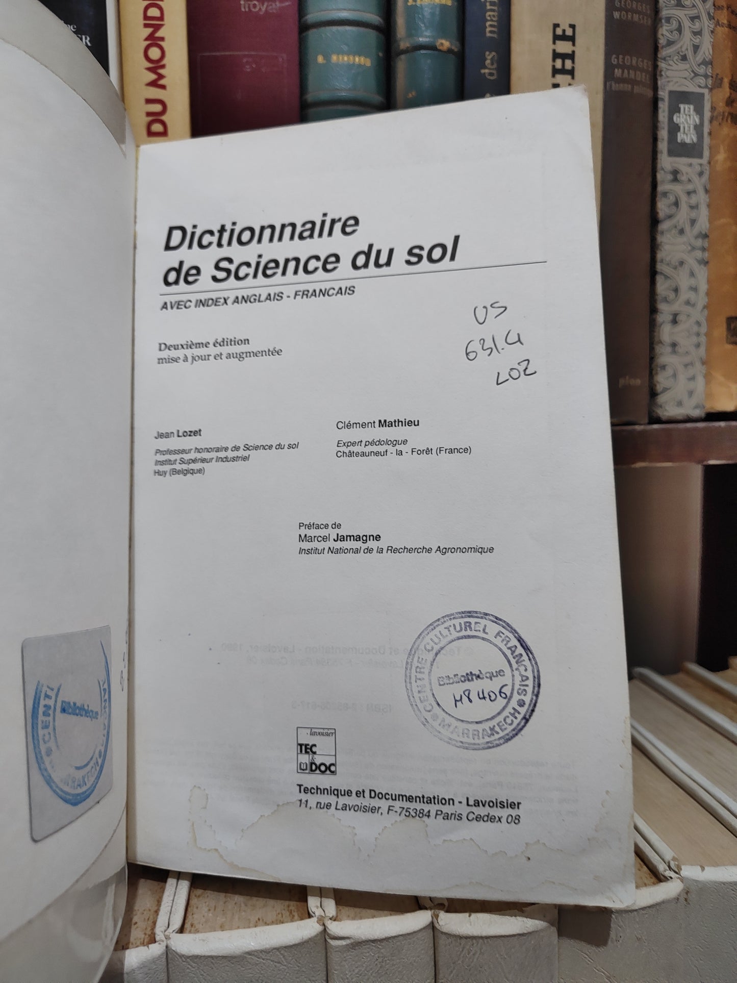 Lozet - Dictionnaire de science du sol