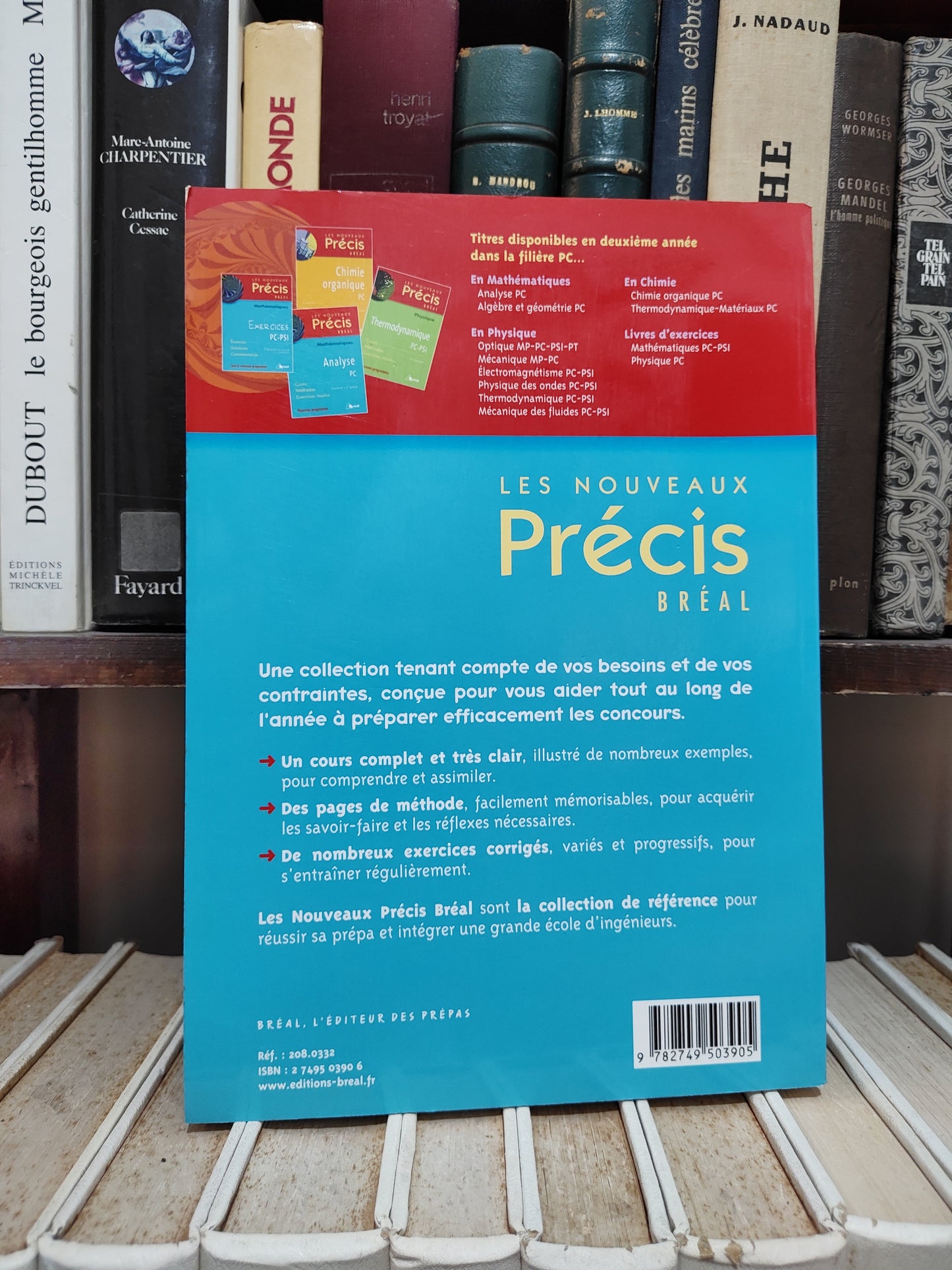 Guinin - Mathématiques algèbre et géometrie PC  Précis bréal