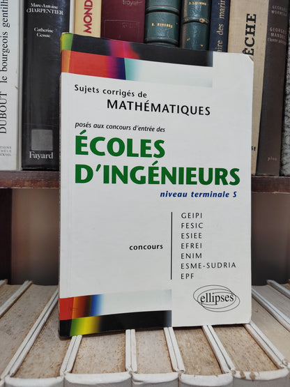 Sujets corrigé de mathématiques terminale s