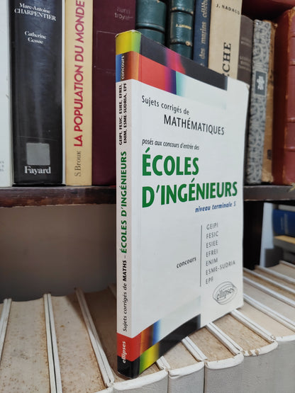 Sujets corrigé de mathématiques terminale s