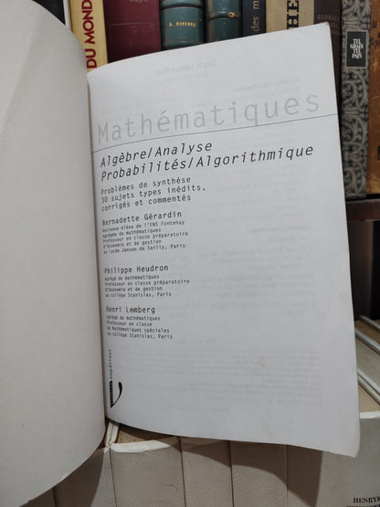 Gérardin - 30 problèmes de synthèse Mathématiques