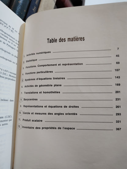 Ducos - Sprint math seconde exercices et corrigés