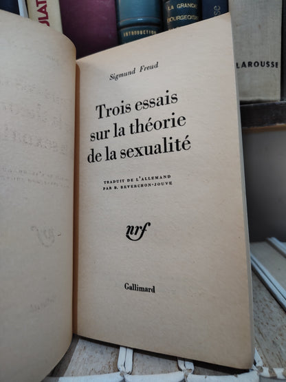 Freud - trois essais sur la théorie de la sexualité