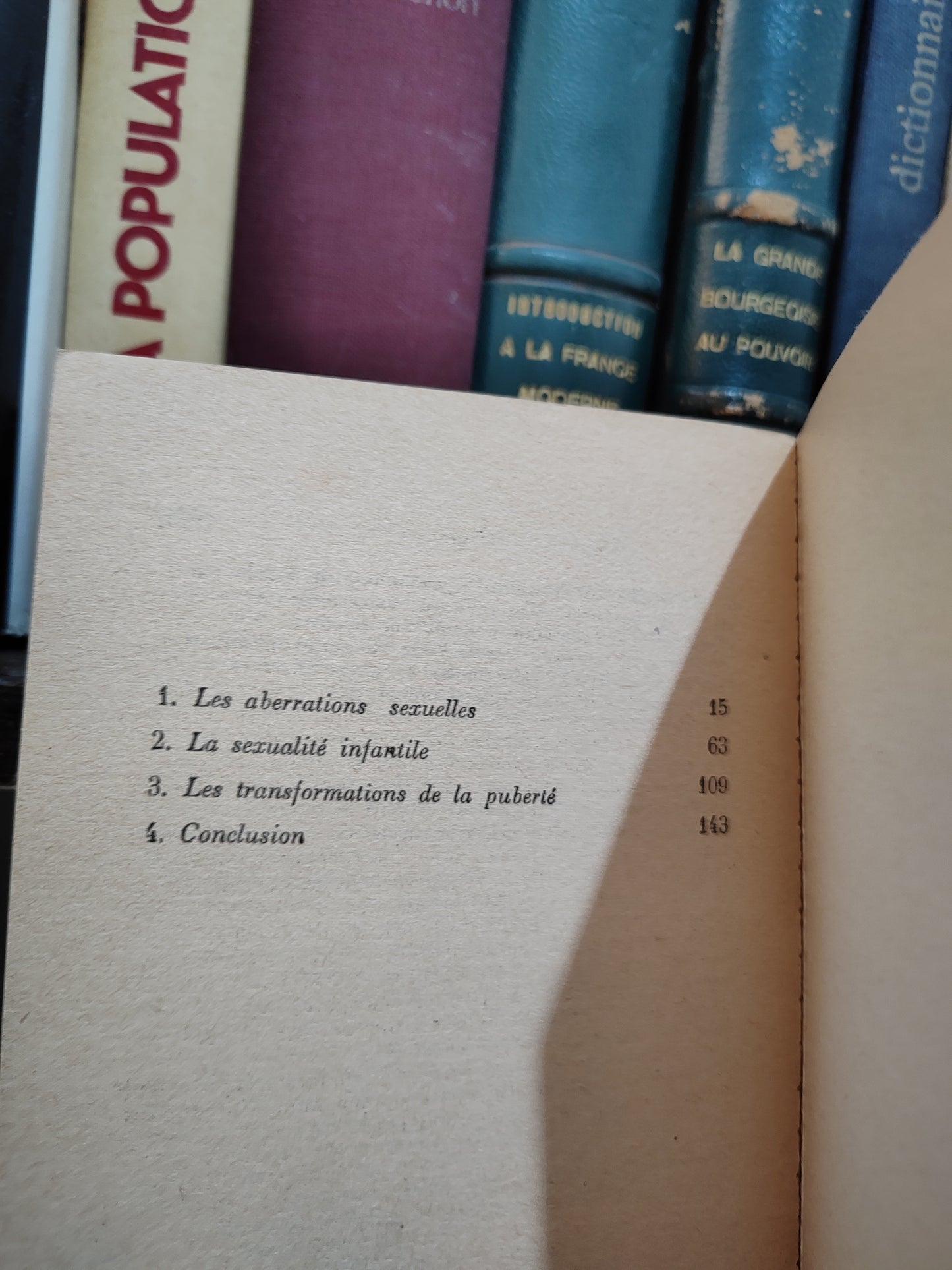 Freud - trois essais sur la théorie de la sexualité