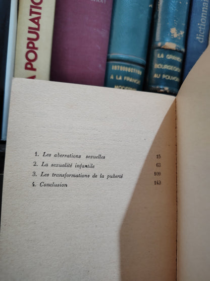 Freud - trois essais sur la théorie de la sexualité