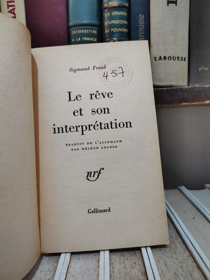 Freud - Le rêve et son interprétation