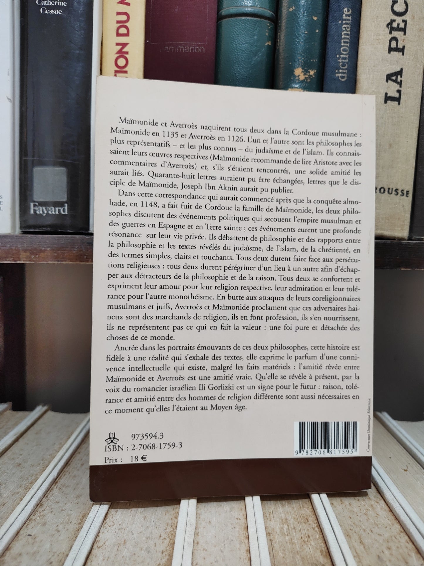 Gorlizki - Maïmonide Averroès une correspondance rêvée