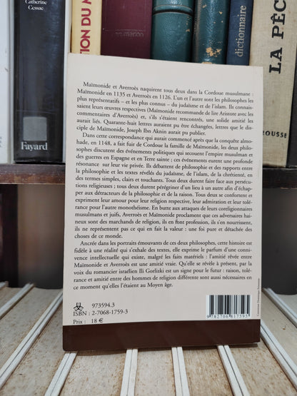 Gorlizki - Maïmonide Averroès une correspondance rêvée