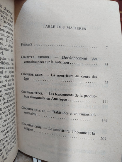 Lowenberg - L'homme et sa nourriture historique