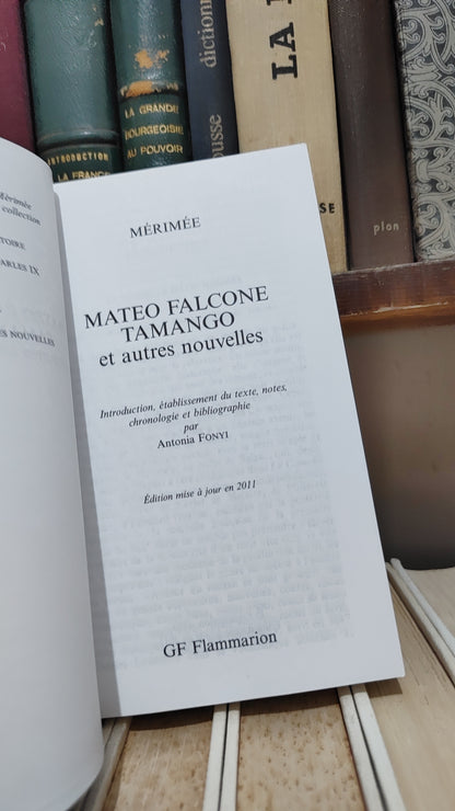 Mérimée - Mateo Falcone Tamango