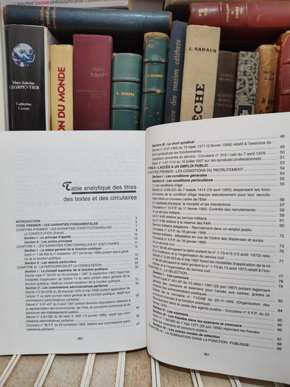 Snoussi - Les grands textes de la fonction publique