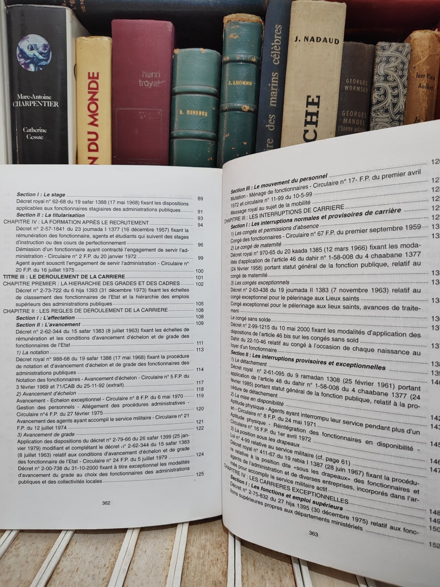 Snoussi - Les grands textes de la fonction publique