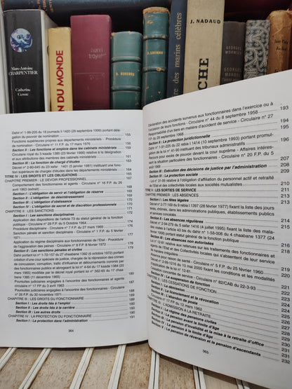 Snoussi - Les grands textes de la fonction publique
