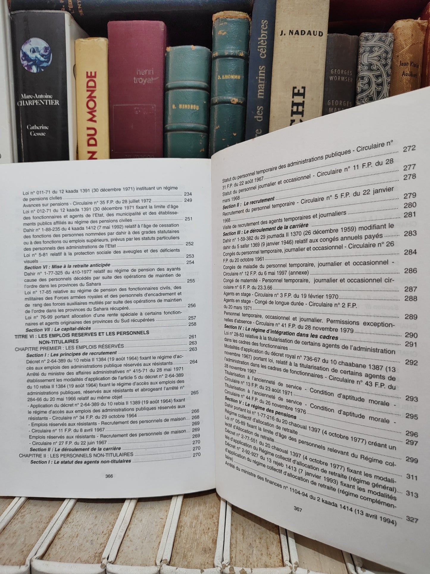 Snoussi - Les grands textes de la fonction publique