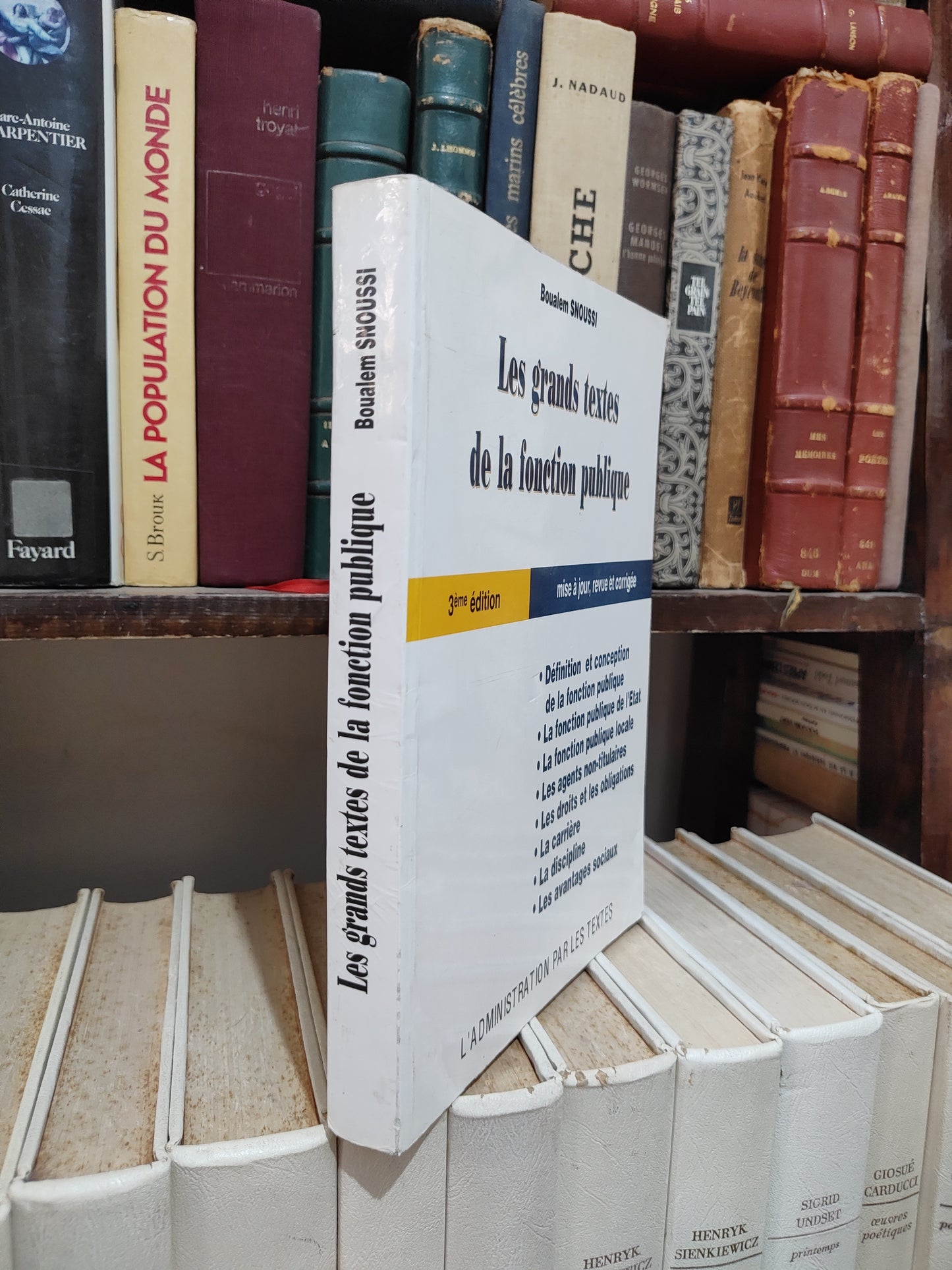 Snoussi - Les grands textes de la fonction publique