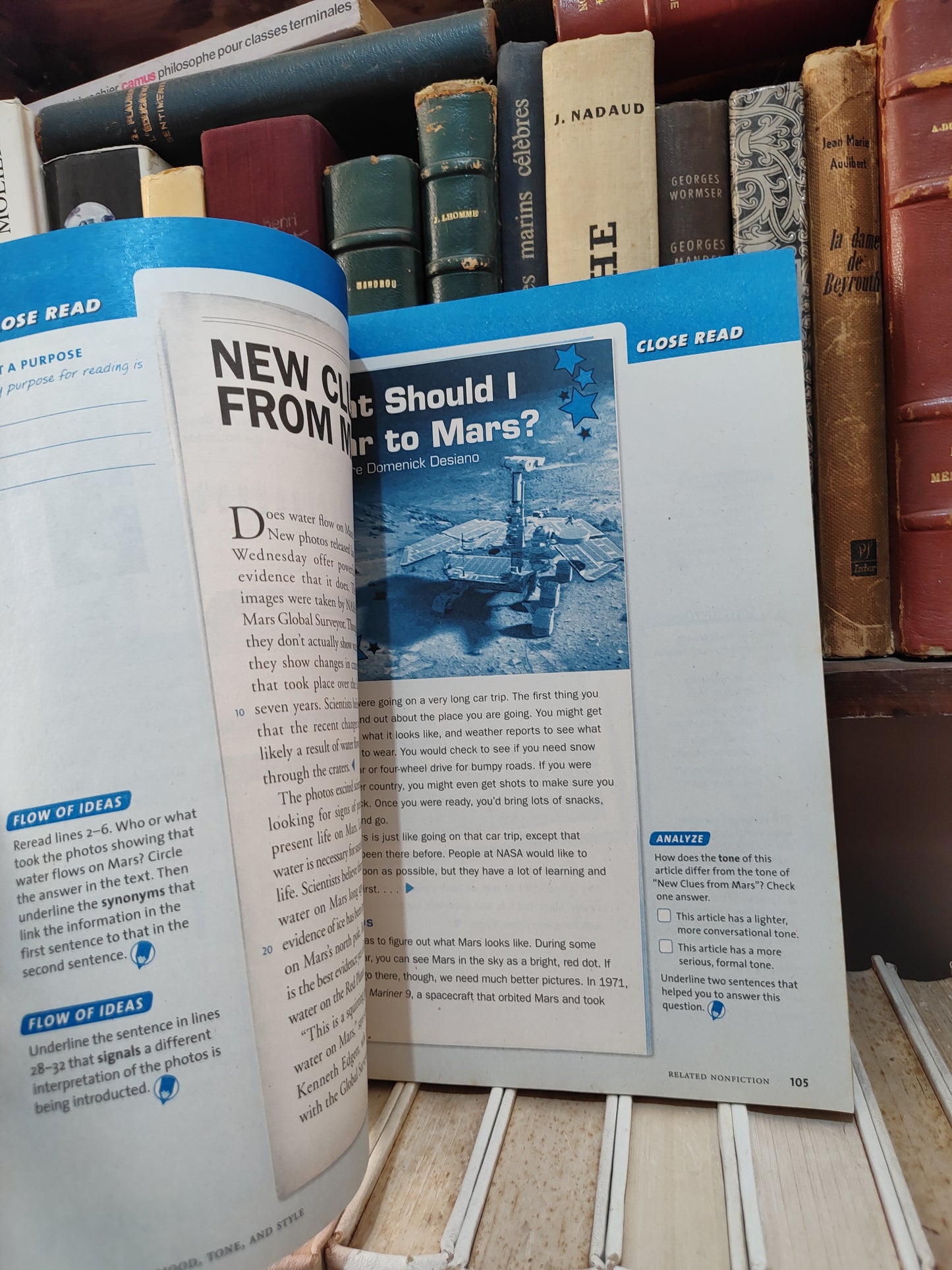 InterActive reader and writer with strategic reading support