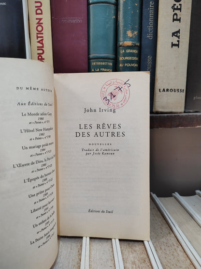 Irving - Les rêves des autres