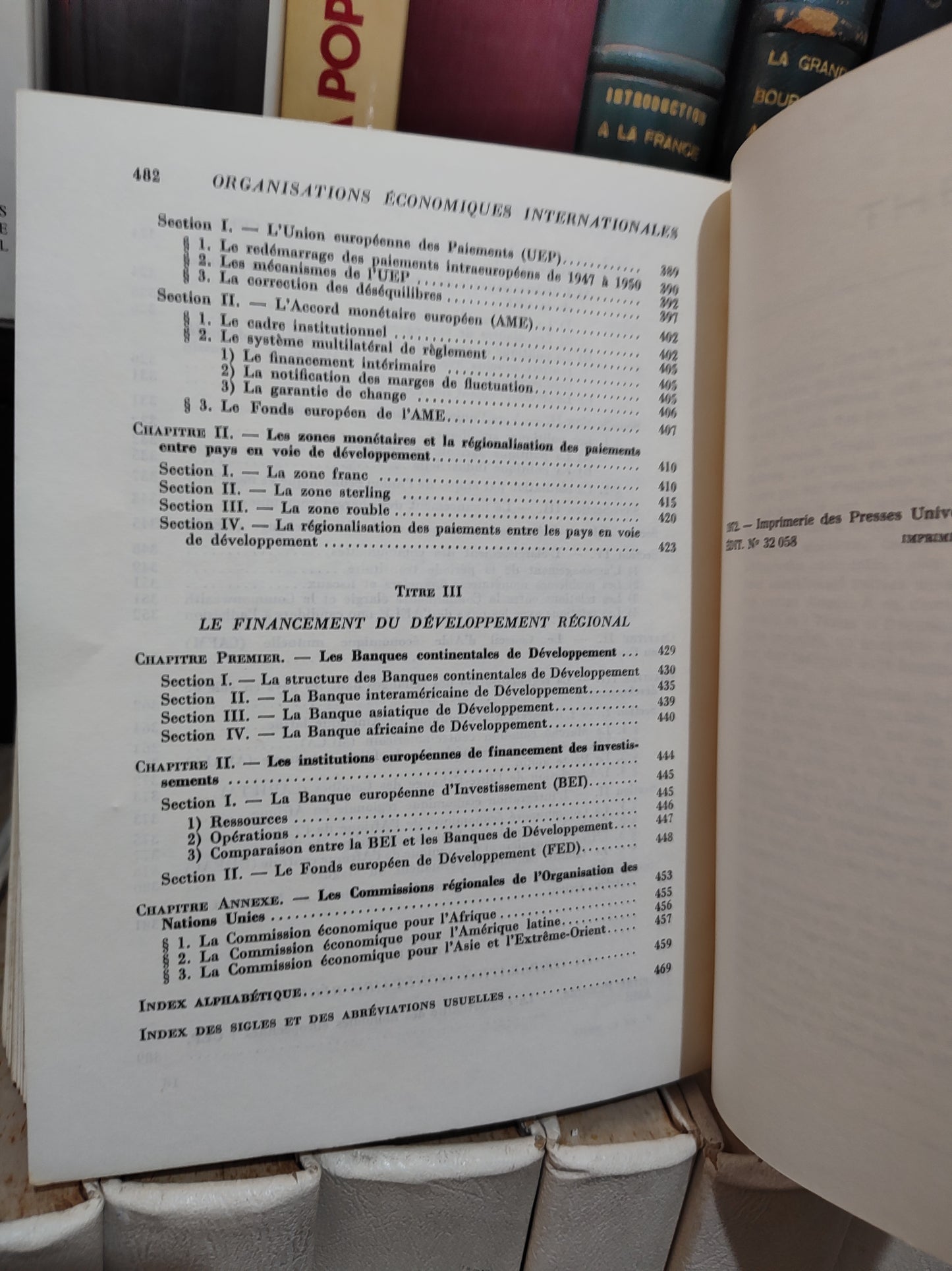 Jacques - Organisations économiques internationales