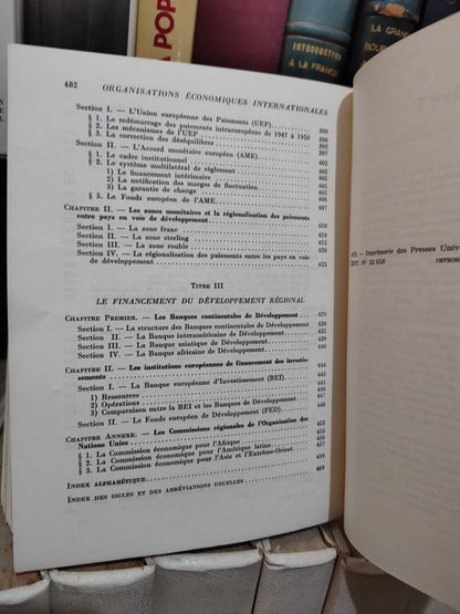 Jacques - Organisations économiques internationales