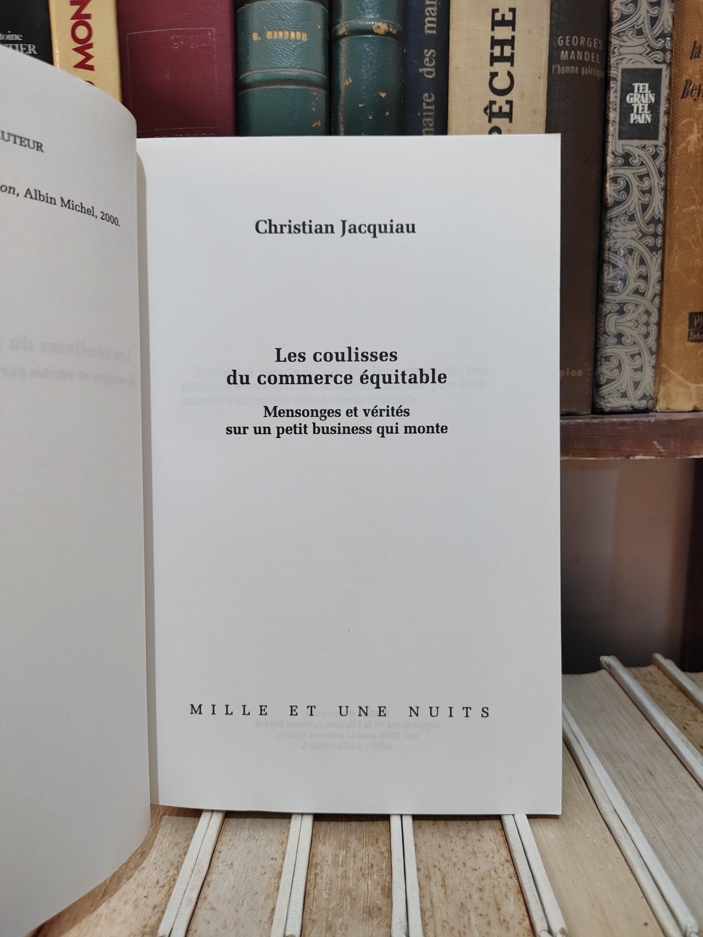 Jacquiau - Les coulisses du commerce équitable